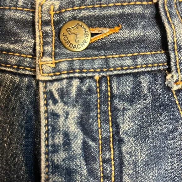 Jordache Women's vintage Straight Leg Jeans - Blue - Picture 4 of 9